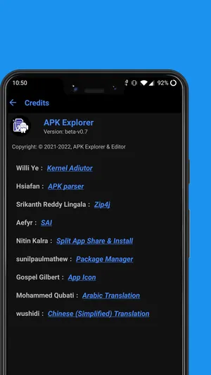 APK Explorer  Editor